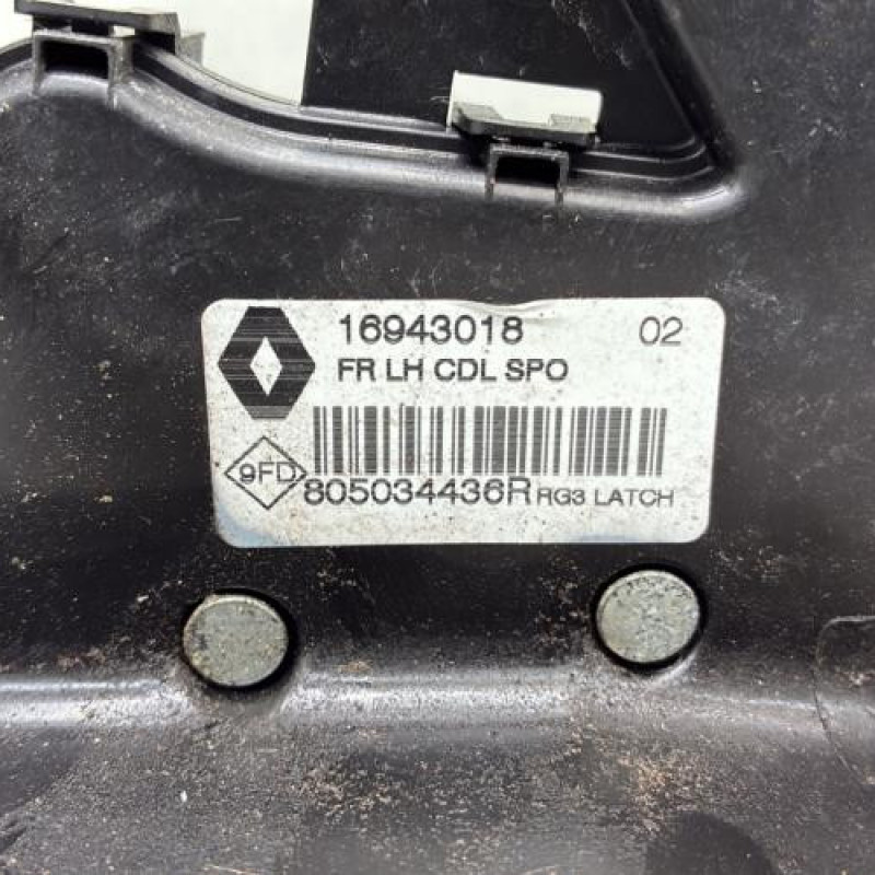 Serrure avant gauche RENAULT MEGANE 4 Photo n°3