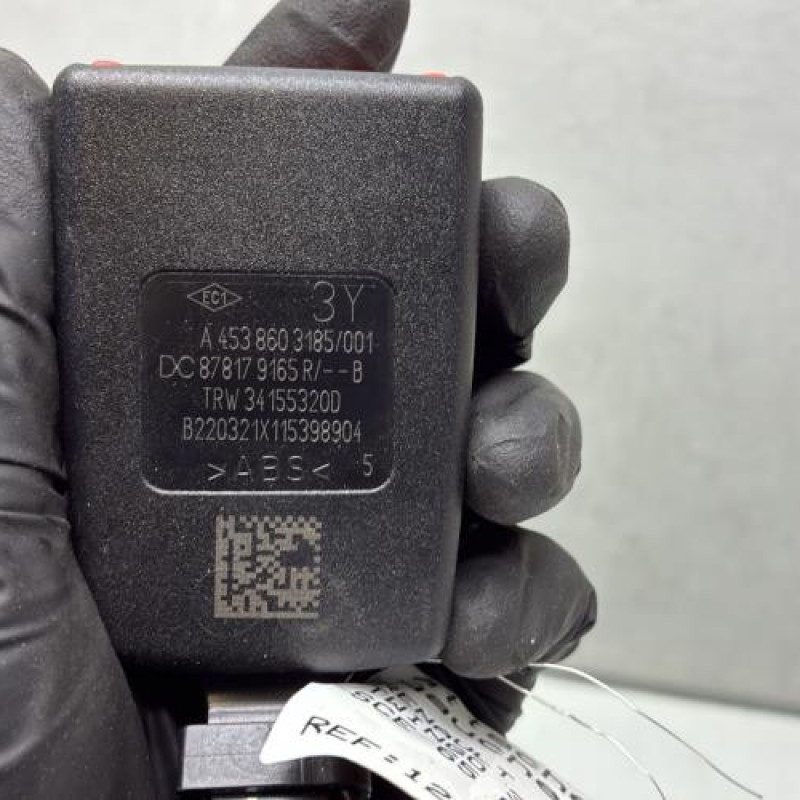 Attache ceinture avant gauche RENAULT TWINGO 3 Photo n°3