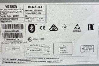 Autoradio d'origine RENAULT TWINGO 3