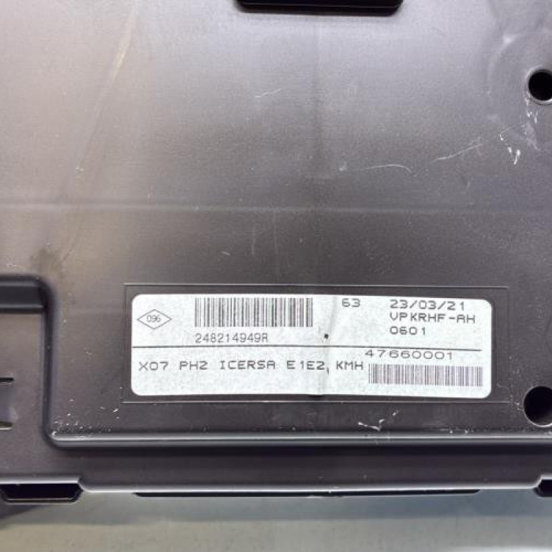 Compteur RENAULT TWINGO 3 Photo n°4