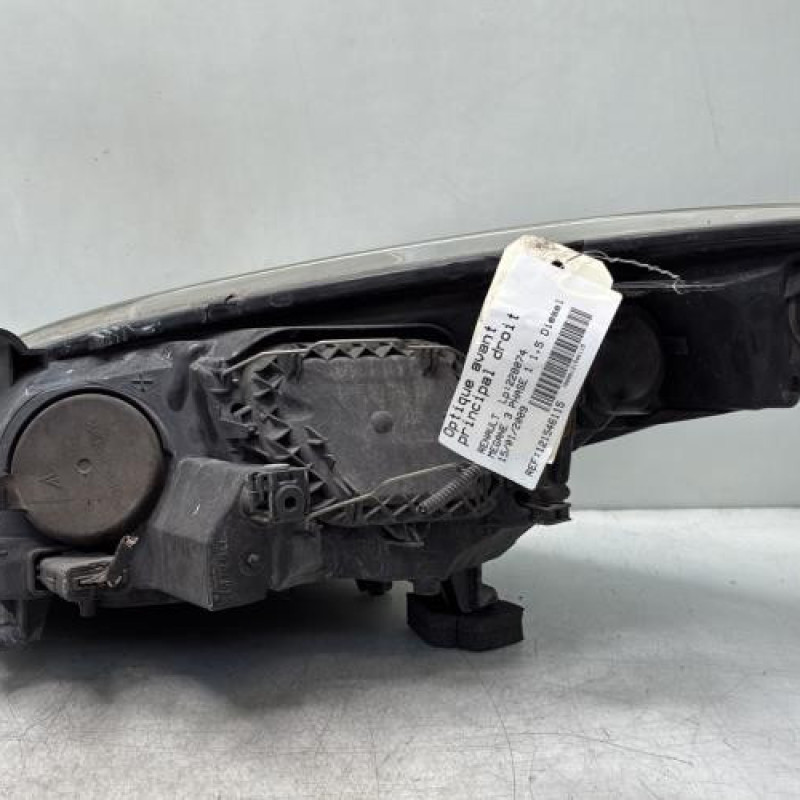 Optique avant principal droit (feux)(phare) RENAULT MEGANE 3 Photo n°4