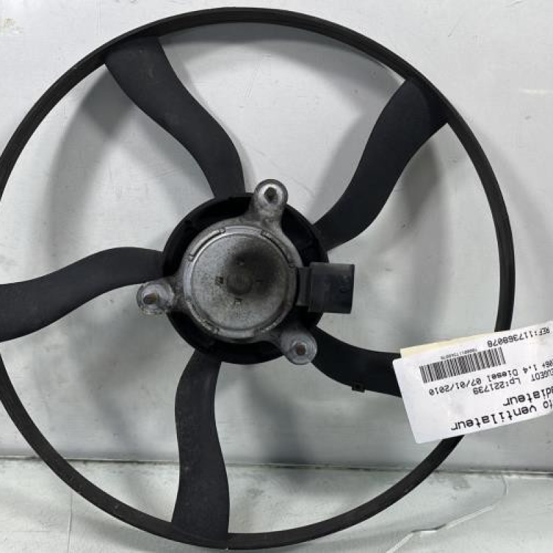 Moto ventilateur radiateur PEUGEOT 206+ Photo n°3