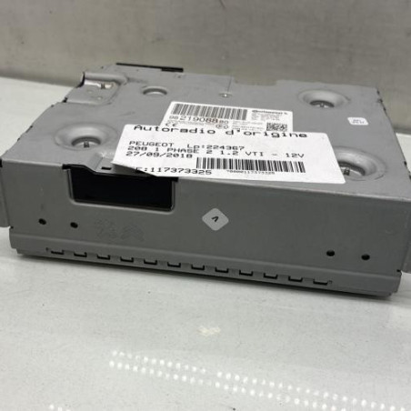 Autoradio d'origine PEUGEOT 208 1 Photo n°1