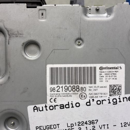 Autoradio d'origine PEUGEOT 208 1