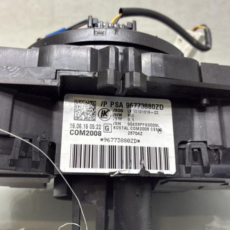 Com (Bloc Contacteur Tournant+Commodo Essuie Glace+Commodo Phare) CITROEN C3 2 Photo n°5