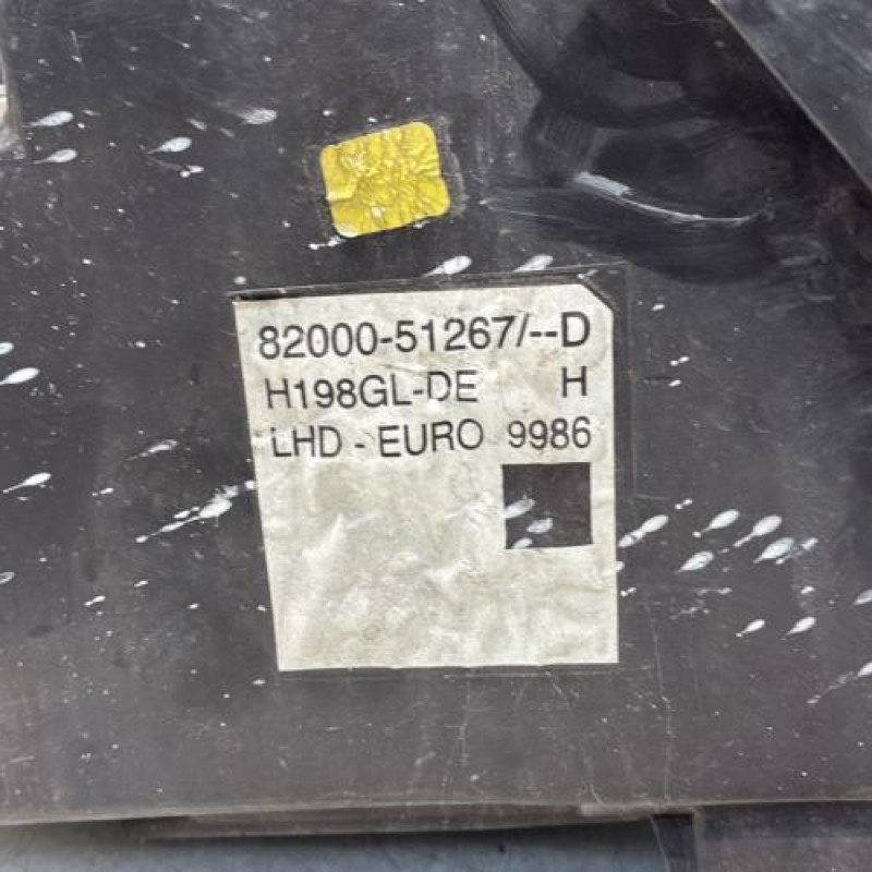 Optique avant principal gauche (feux)(phare) RENAULT VEL SATIS Photo n°4