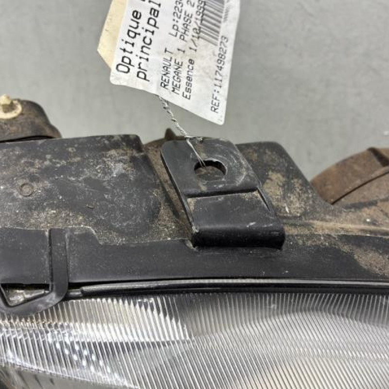 Optique avant principal droit (feux)(phare) RENAULT MEGANE 1 Photo n°4