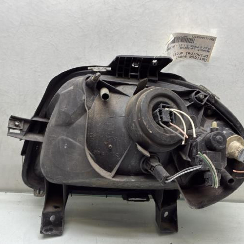 Optique avant principal droit (feux)(phare) RENAULT CLIO 2 Photo n°5