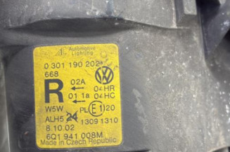 Optique avant principal droit (feux)(phare) VOLKSWAGEN POLO 4