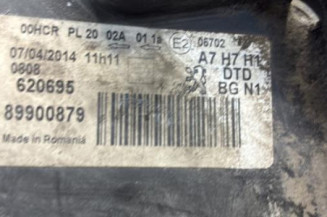 Optique avant principal droit (feux)(phare) PEUGEOT 207