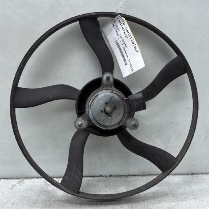 Moto ventilateur radiateur PEUGEOT 206 Photo n°1