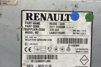 Autoradio d'origine RENAULT CLIO 4