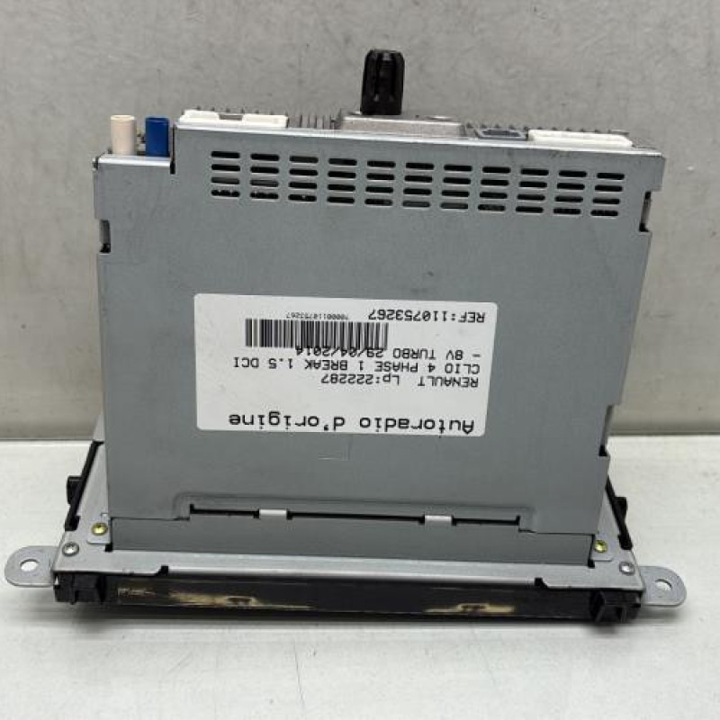 Autoradio d'origine RENAULT CLIO 4 Photo n°5