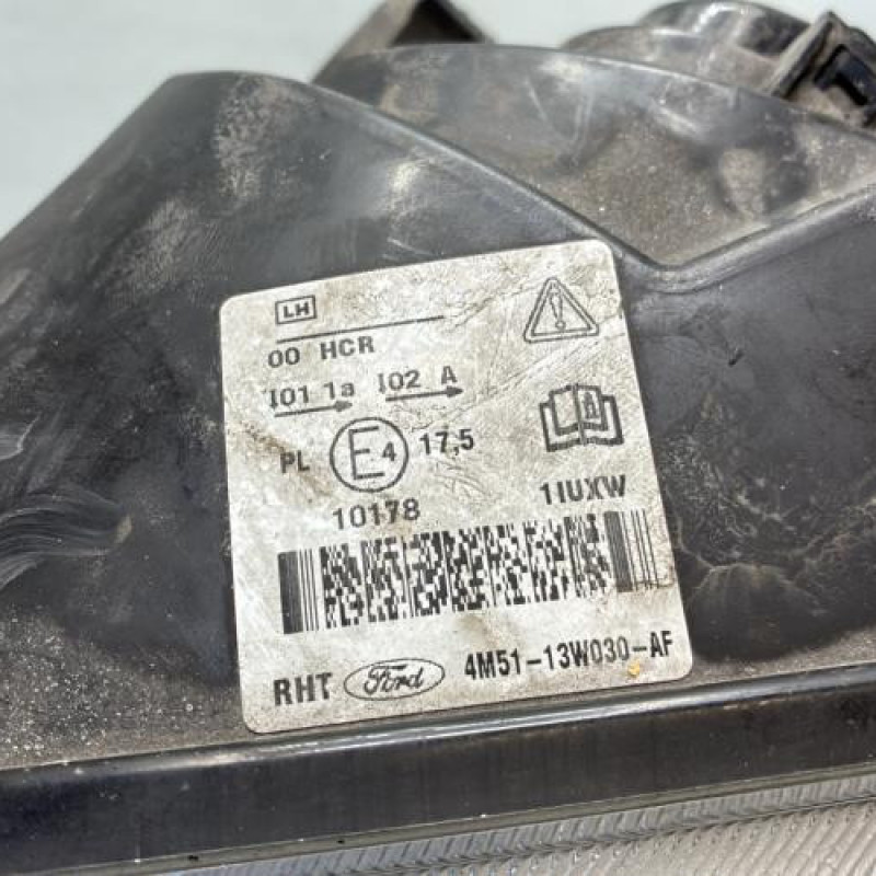 Optique avant principal gauche (feux)(phare) FORD FOCUS 2 Photo n°2