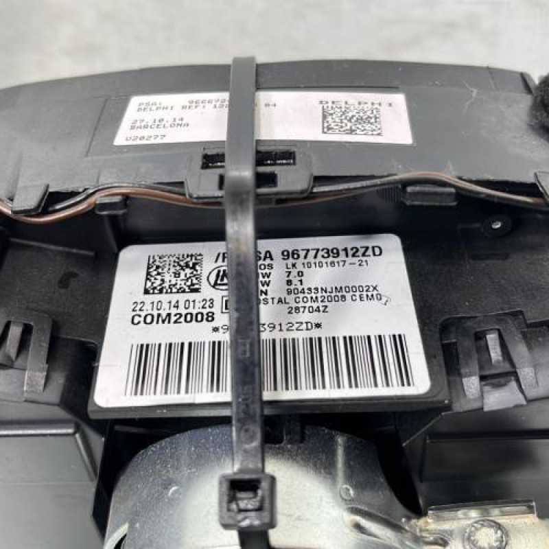 Com (Bloc Contacteur Tournant+Commodo Essuie Glace+Commodo Phare) PEUGEOT 5008 1 Photo n°3