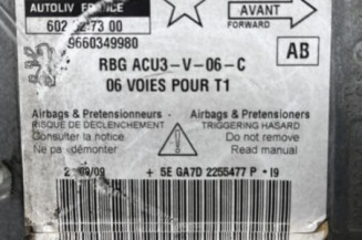 Boitier air bag PEUGEOT 206+