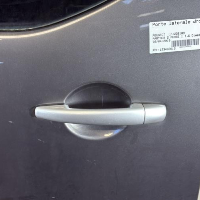 Porte laterale droit PEUGEOT PARTNER 2 Photo n°2