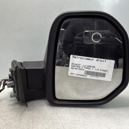 Retroviseur droit PEUGEOT PARTNER 2 Photo n°1