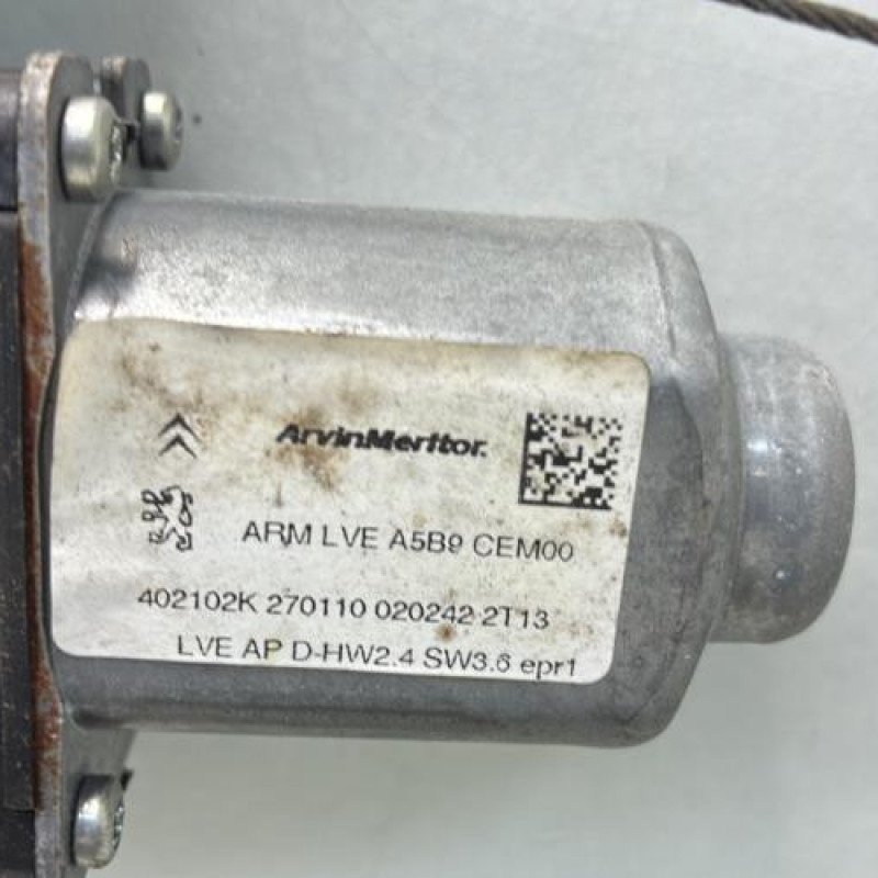 Leve vitre electrique avant droit PEUGEOT PARTNER 2 Photo n°10