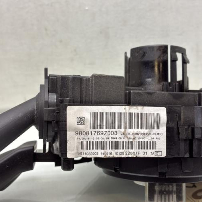 Com (Bloc Contacteur Tournant+Commodo Essuie Glace+Commodo Phare) PEUGEOT 208 1 Photo n°5