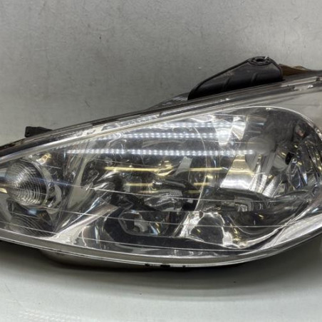 Optique avant principal gauche (feux)(phare) PEUGEOT 206 Photo n°1