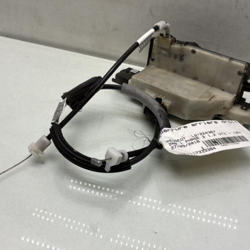Serrure arriere droit PEUGEOT 208 1 Photo n°3