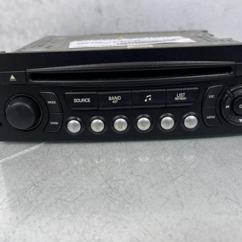 Autoradio d'origine PEUGEOT 207 Photo n°1