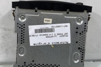 Autoradio d'origine PEUGEOT 207