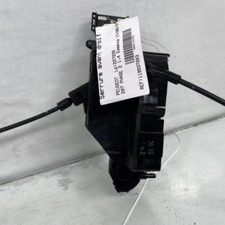 Serrure avant droit PEUGEOT 207