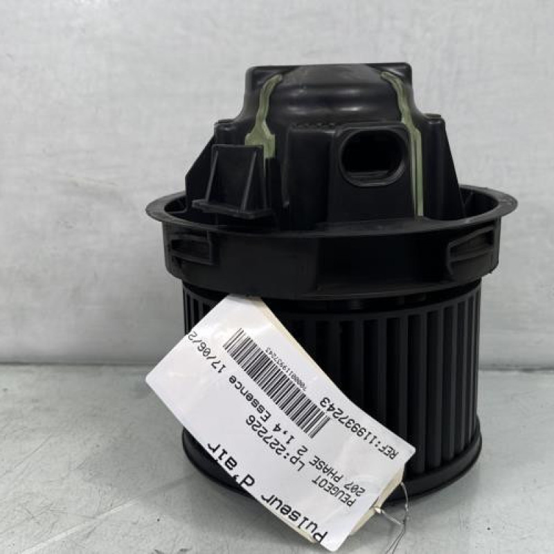 Pulseur d'air PEUGEOT 207 Photo n°1