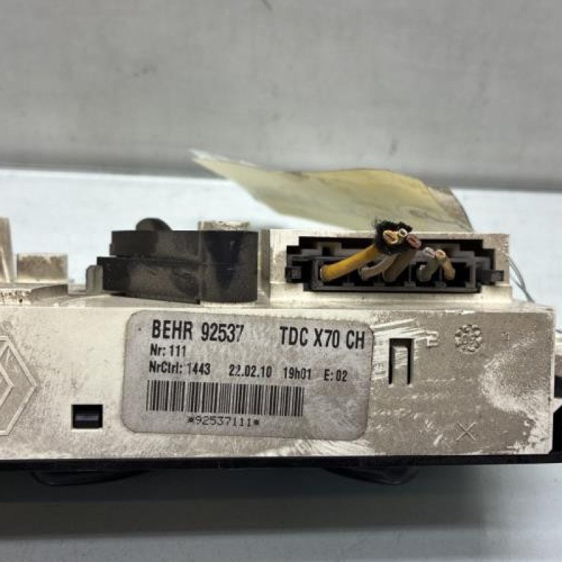 Commande chauffage RENAULT MASTER 2 Photo n°2