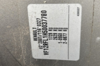 RENAULT CAPTUR 1 PHASE 1 1.5 DCI - 8V TURBO