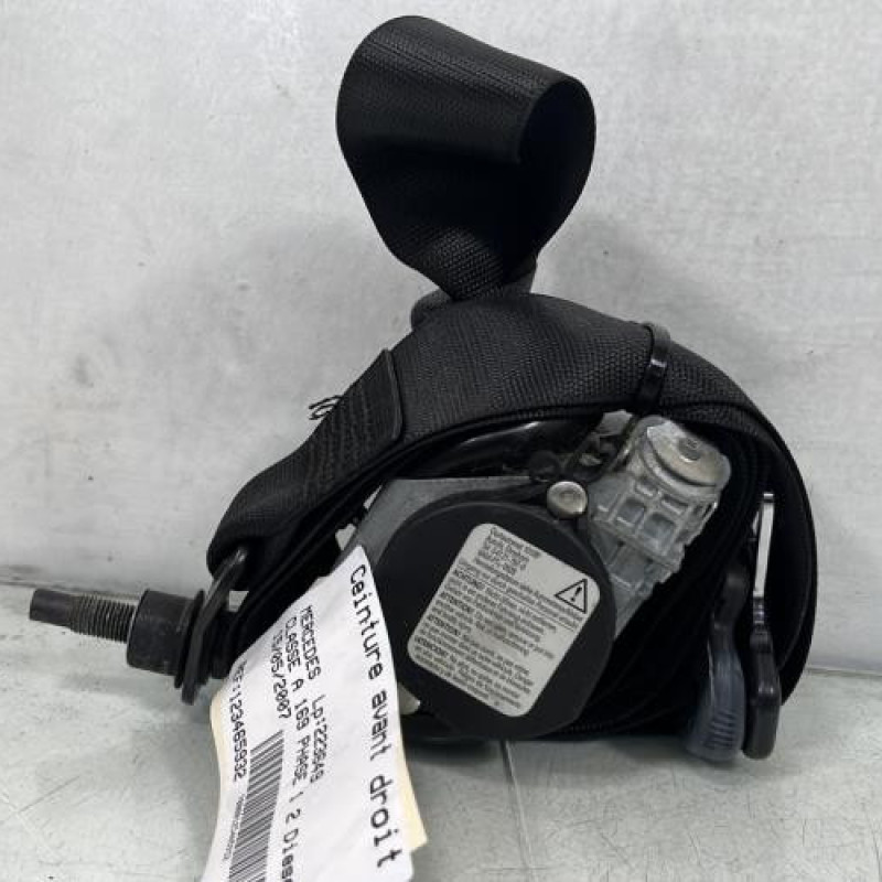 Pretensionneur de ceinture avant droit MERCEDES CLASSE A 169 Photo n°1