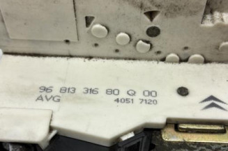 Serrure avant gauche CITROEN C4 1