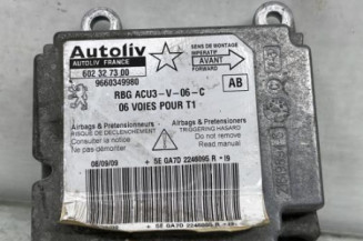 Boitier air bag PEUGEOT 206+ Photo n°1