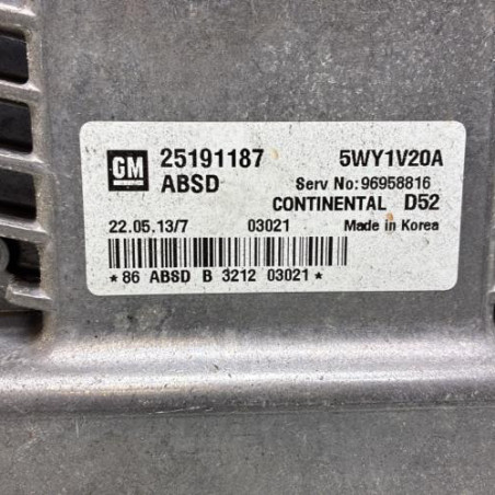 Calculateur moteur CHEVROLET SPARK