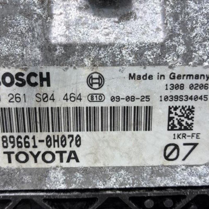 Calculateur moteur TOYOTA AYGO 1 Photo n°2