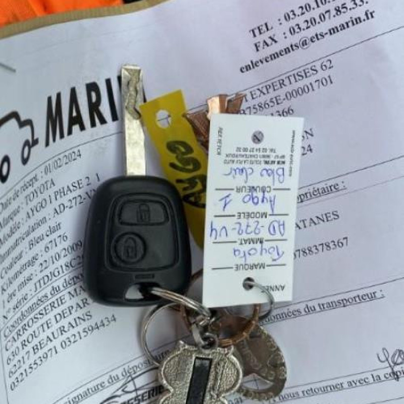 Calculateur moteur TOYOTA AYGO 1 Photo n°15