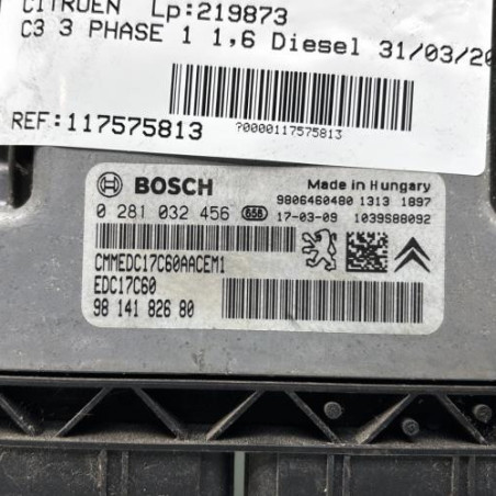 Calculateur moteur CITROEN C3 3