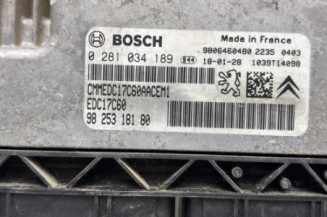Calculateur moteur PEUGEOT EXPERT 3