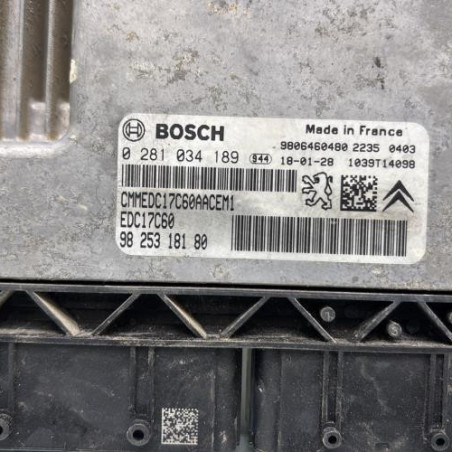 Calculateur moteur PEUGEOT EXPERT 3