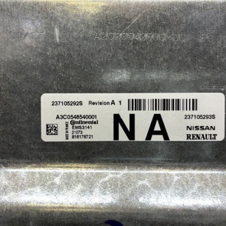 Calculateur moteur RENAULT TWINGO 3