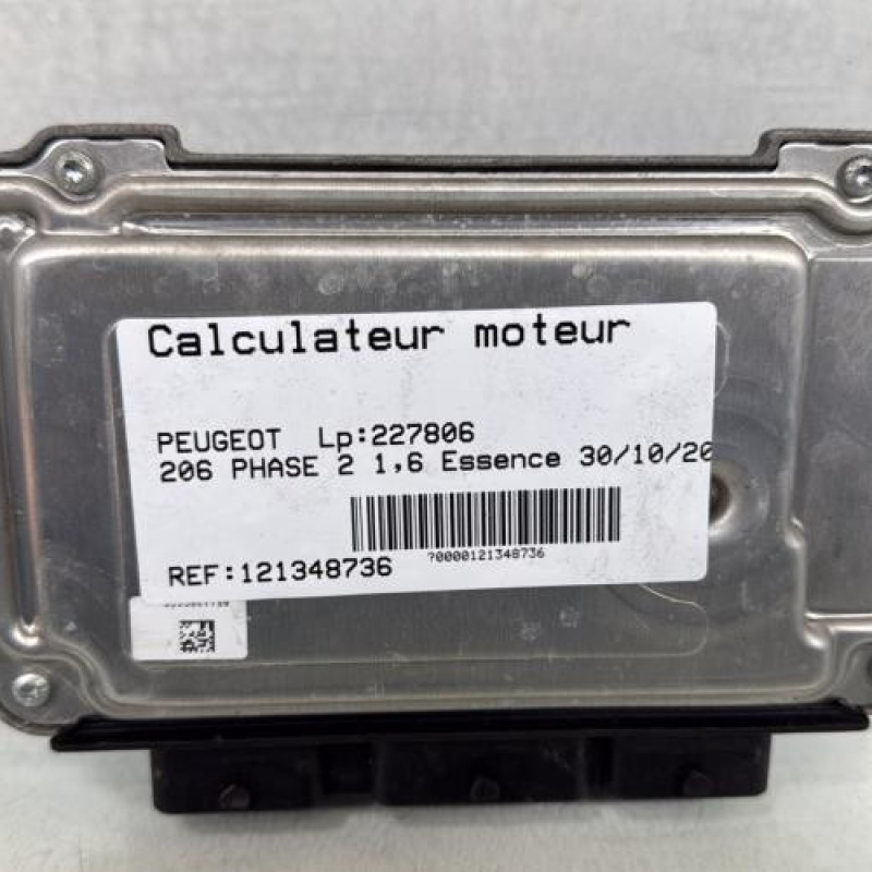 Calculateur moteur PEUGEOT 206 Photo n°3