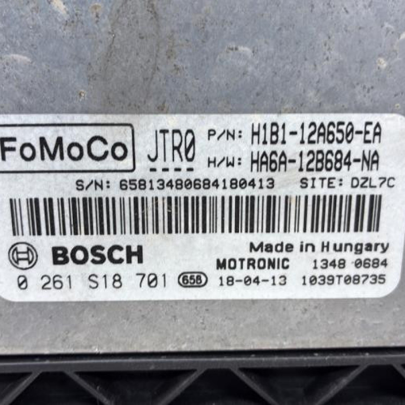 Calculateur moteur FORD FIESTA 7 Photo n°2