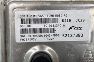 Calculateur moteur FIAT 500 2