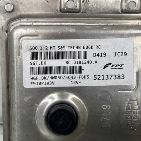 Calculateur moteur FIAT 500 2