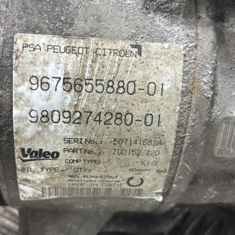 Compresseur clim PEUGEOT 308 2 Photo n°4