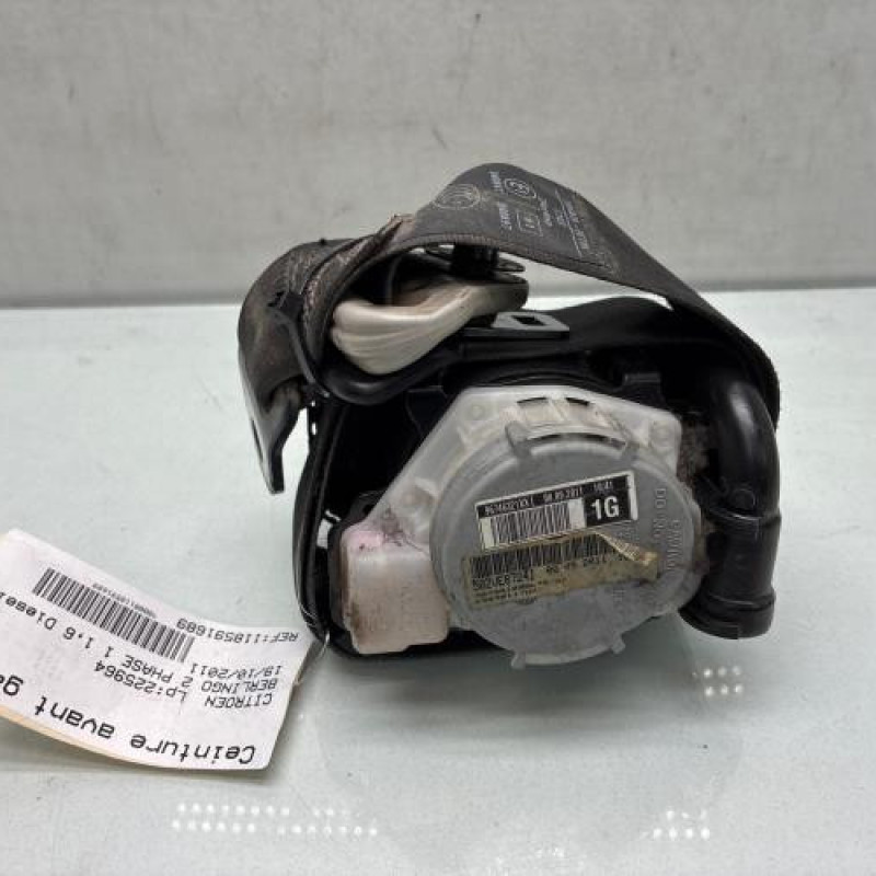 Pretensionneur de ceinture avant gauche CITROEN BERLINGO 2 Photo n°2