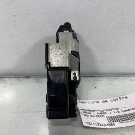 Serrure de coffre PEUGEOT 3008 1 Photo n°1
