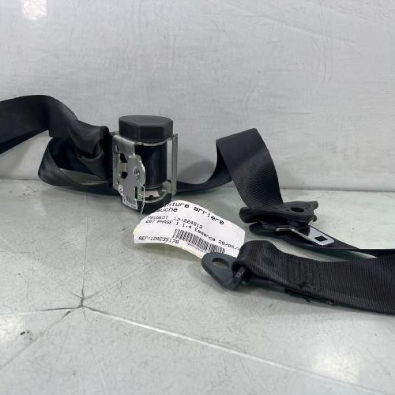 Ceinture arriere gauche PEUGEOT 207 Photo n°1